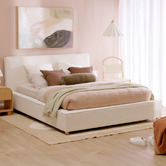 Temple &amp; Webster Hyde Upholstered Bed
