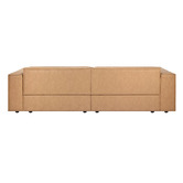 Temple &amp; Webster Russo 3 Seater Faux Leather Sofa