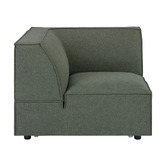 Temple &amp; Webster Russo Upholstered Corner Lounge Chair