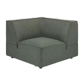 Temple &amp; Webster Russo Upholstered Corner Lounge Chair