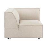 Temple &amp; Webster Russo Upholstered Corner Lounge Chair