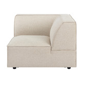 Temple &amp; Webster Russo Upholstered Corner Lounge Chair