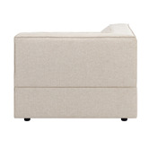 Temple &amp; Webster Russo Upholstered Corner Lounge Chair