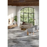 Temple &amp; Webster Clover Pillar Leg Round Mango Wood Coffee Table