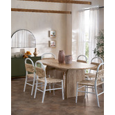 Temple &amp; Webster Marcus Solid Beech Wood Dining Chairs