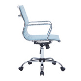 Temple &amp; Webster Eames Replica Faux Leather Office Chair