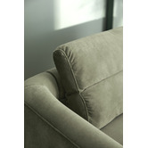 Temple &amp; Webster Giselle 3 Seater Velvet Sofa