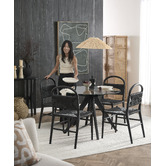 Temple &amp; Webster Marcus Solid Beech Wood Dining Chairs