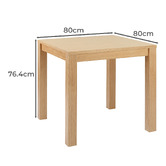 Temple &amp; Webster Ester Premium Commercial Dining Table