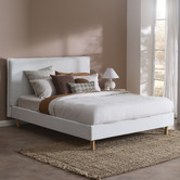 Temple &amp; Webster Dune Upholstered Bed
