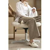 Temple &amp; Webster Camila Cross Legged Office Chair