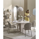 Temple &amp; Webster Jenna Boucle Dining Chairs