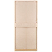 Temple &amp; Webster Gina Arch 2-Door Wardrobe