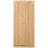 Temple &amp; Webster Gina Arch 2-Door Wardrobe