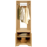Temple &amp; Webster Raphael 2 Door Open Wardrobe