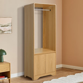 Temple &amp; Webster Raphael 2 Door Open Wardrobe