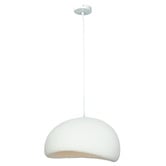 Temple &amp; Webster Miles Textured Resin Pendant Light