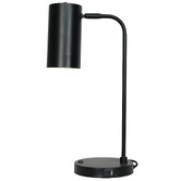 Temple &amp; Webster 44cm Noah Desk Lamp with USB