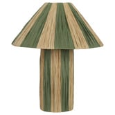 Temple &amp; Webster Kali Raffia Table Lamp