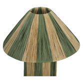 Temple &amp; Webster Kali Raffia Table Lamp