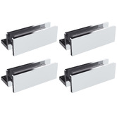 Temple &amp; Webster Blanca Stainless Steel Shower Screen Clip
