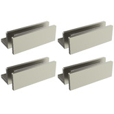 Temple &amp; Webster Blanca Stainless Steel Shower Screen Clip