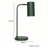 Temple &amp; Webster 44cm Noah Desk Lamp with USB