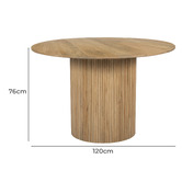 Temple &amp; Webster Anika Round Dining Table