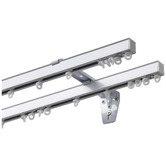Temple &amp; Webster Stella S-Fold Curtain Double Bracket