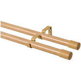 Temple &amp; Webster Nova Curtain Double Bracket