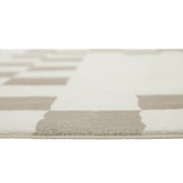 Temple &amp; Webster Reign Check Machine Washable Rug