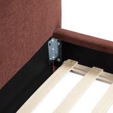 Temple &amp; Webster Mela Upholstered Bed