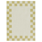 Temple &amp; Webster Reign Check Machine Washable Rug