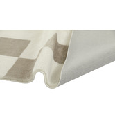 Temple &amp; Webster Reign Check Machine Washable Rug