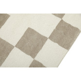 Temple &amp; Webster Reign Check Machine Washable Rug