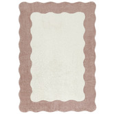 Temple &amp; Webster Skyler Wavy Machine Washable Rug