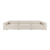 Temple &amp; Webster Russo 4 Seater Sofa Set