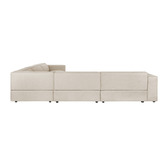 Temple &amp; Webster Russo 6 Seater Corner Sofa Set