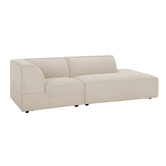Temple &amp; Webster Russo Chaise &amp; Corner Lounge Chair Set