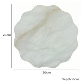 Temple &amp; Webster Henry Alabaster LED Wall Sconce