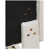 Temple &amp; Webster Alina Wavy Upholstered Bed