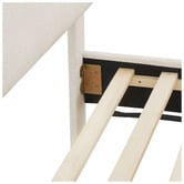 Temple &amp; Webster Alina Wavy Upholstered Bed