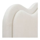 Temple &amp; Webster Alina Wavy Upholstered Bed