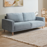 Temple &amp; Webster High-Performance 3 Seater Warwick Fabric Orson Sofa