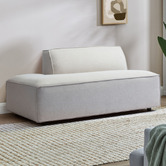 Temple &amp; Webster Russo Upholstered Chaise Lounge