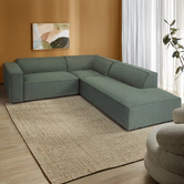 Temple &amp; Webster Russo 3 Seater Sofa