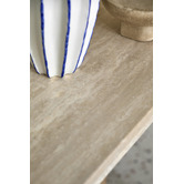 Temple &amp; Webster Ronan Travertine Console Table