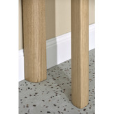 Temple &amp; Webster Ronan Travertine Console Table