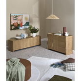 Temple &amp; Webster 180cm Ronan 4 Door TV Unit