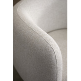Temple &amp; Webster Natural Benji Swivel Armchair